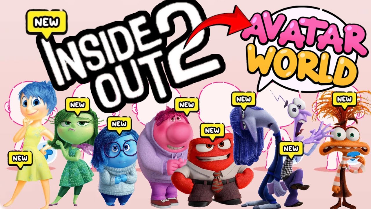 NEW✅ HOW TO MAKE INSIDE OUT 2 CHARACTERS IN PAZU AVATAR WORLD #pazuavatarworld #insideout2 