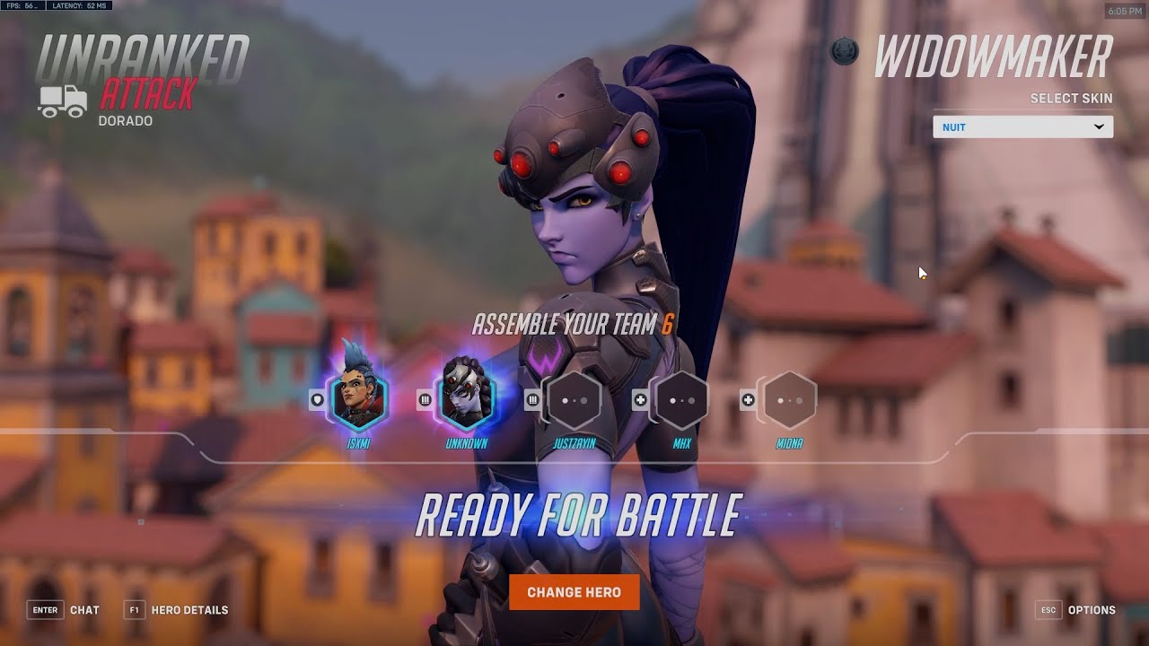 Widow Maker No Commentary Overwatch 2 (PC 1080p 60)