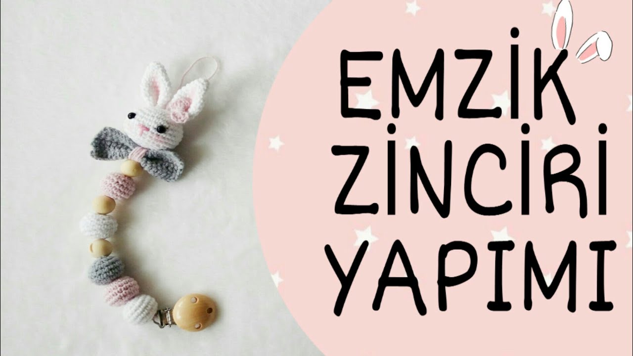 #PART4 Emzik Zinciri Yapımı   How to make pacifier chain?