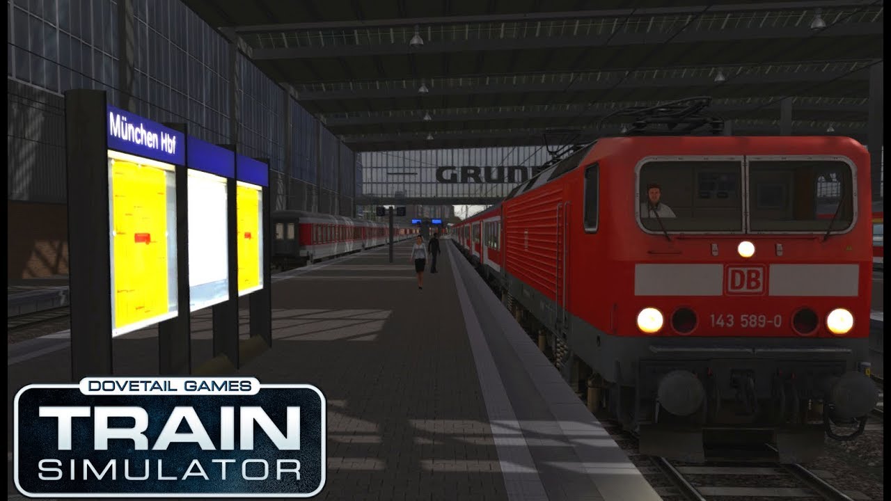 Train Simulator 2018 | BR143 Ersatzzug Augsburg - München