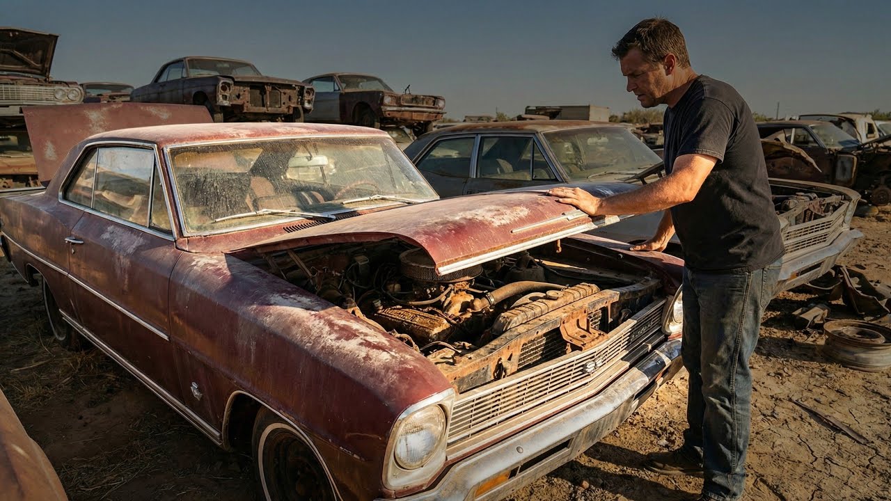 ASMR Car Restoration | Full Rebuild of a 1967 Chevrolet Nova SS From Abandoned Rust to Brand New