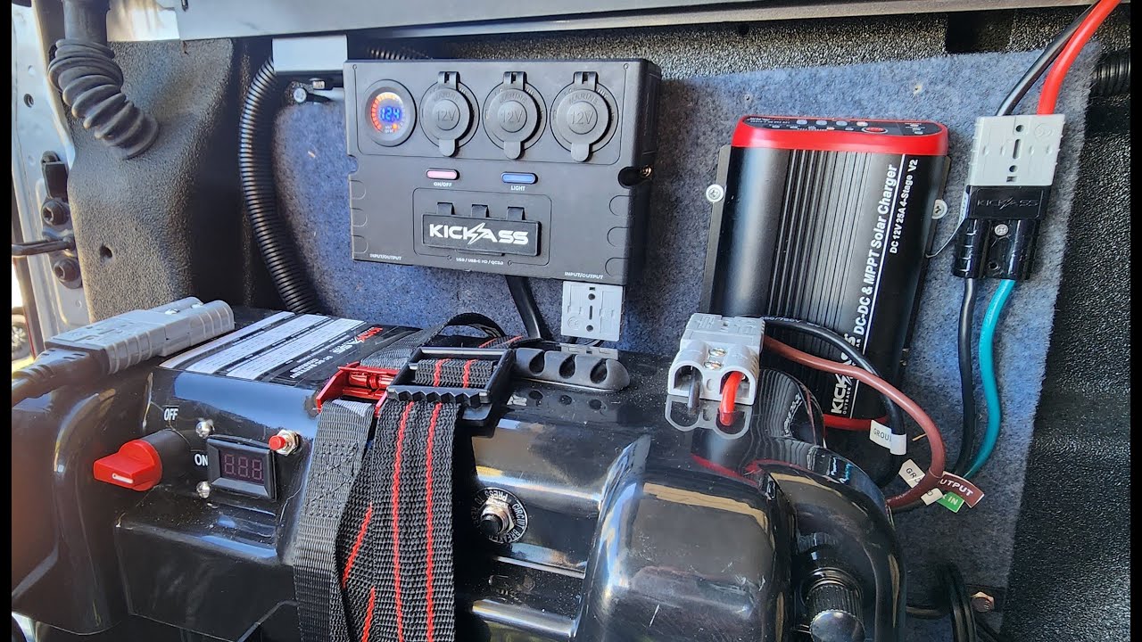 DIY simple 12V second battery setup