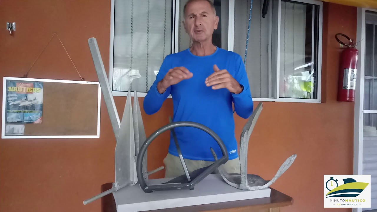 Qual a melhor âncora para o seu barco?- Minuto Náutico - Marcio Dottori - Vídeo 157