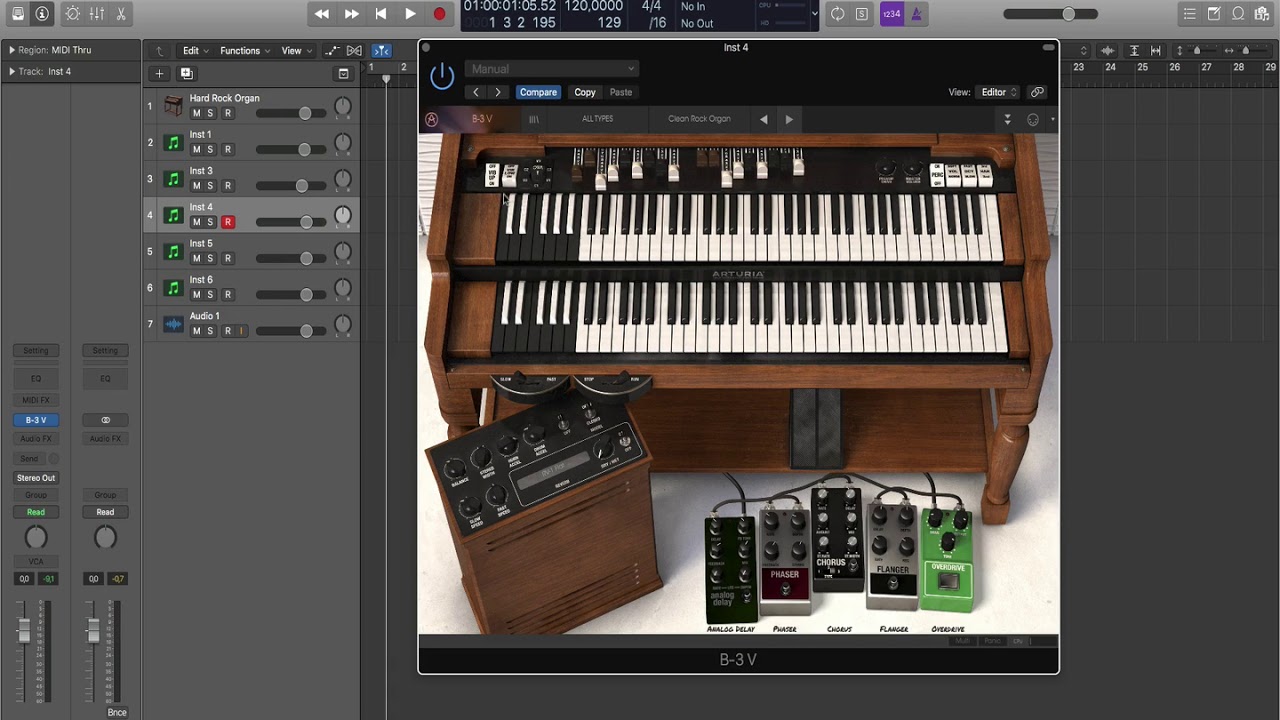 Vintage Organ Hammond B3 emulation plugin comparison. Сравнение органов.