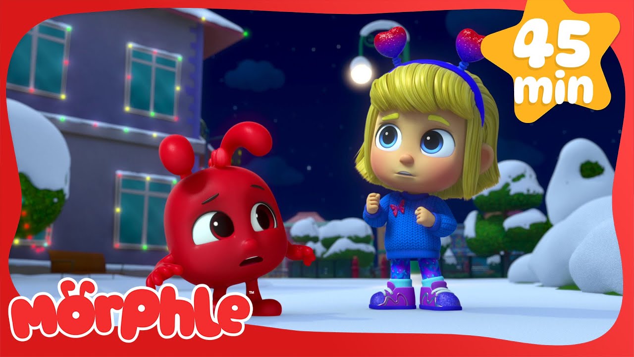 Morhple's Christmas Day🎄❄️ | Morphle 3D | Robot Cartoons for Kids | Moonbug Kids