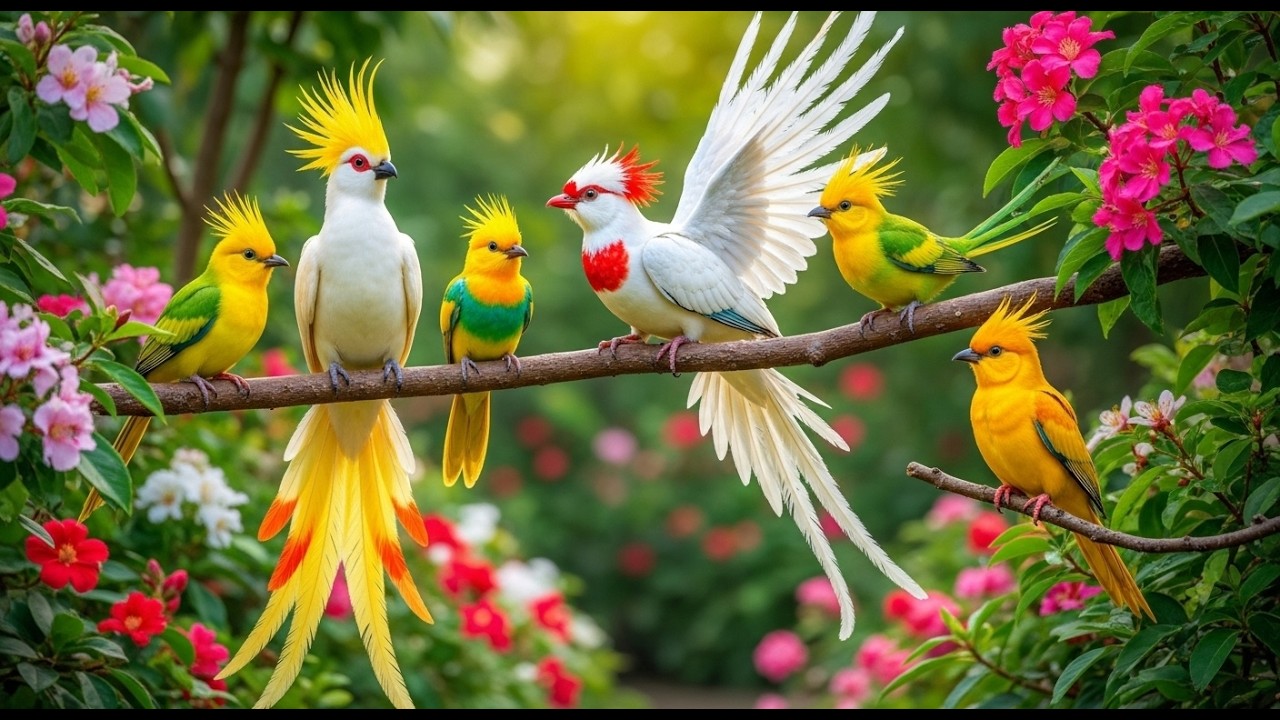 Morning Birdsong in Nature — Ease Tension • Stress relief, Soul healing • Inner Calm, Relax Now