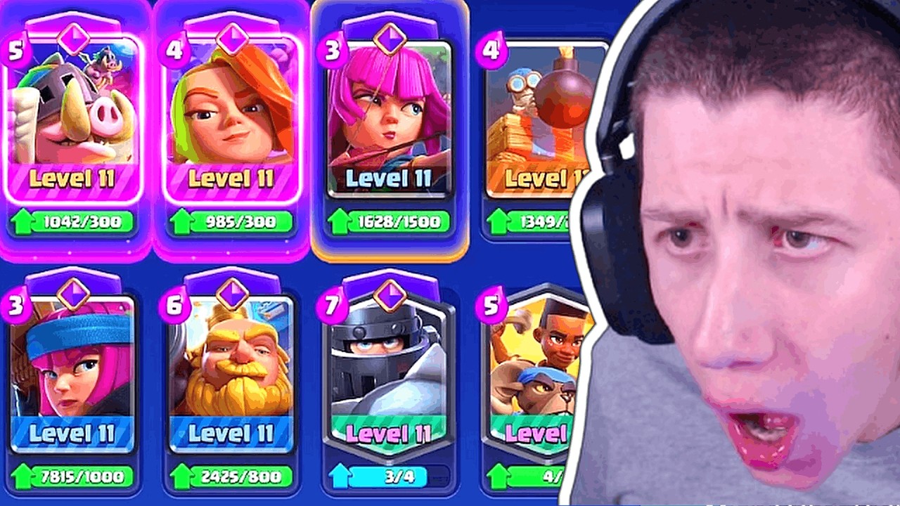 😱🤯GLÜCKSRAD bestimmt MEIN DECK in CLASH ROYALE!