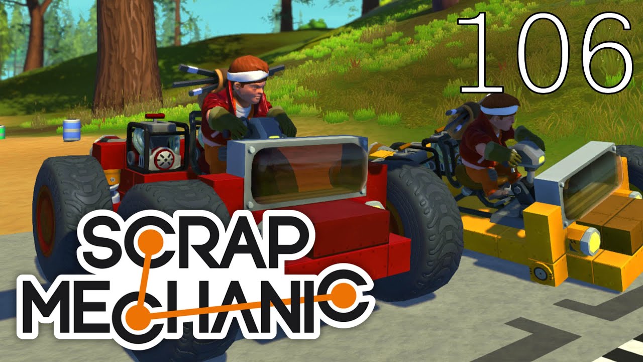 Scrap Mechanic [#106] Mapa Wyścig by Rafix (Mapa Widza)