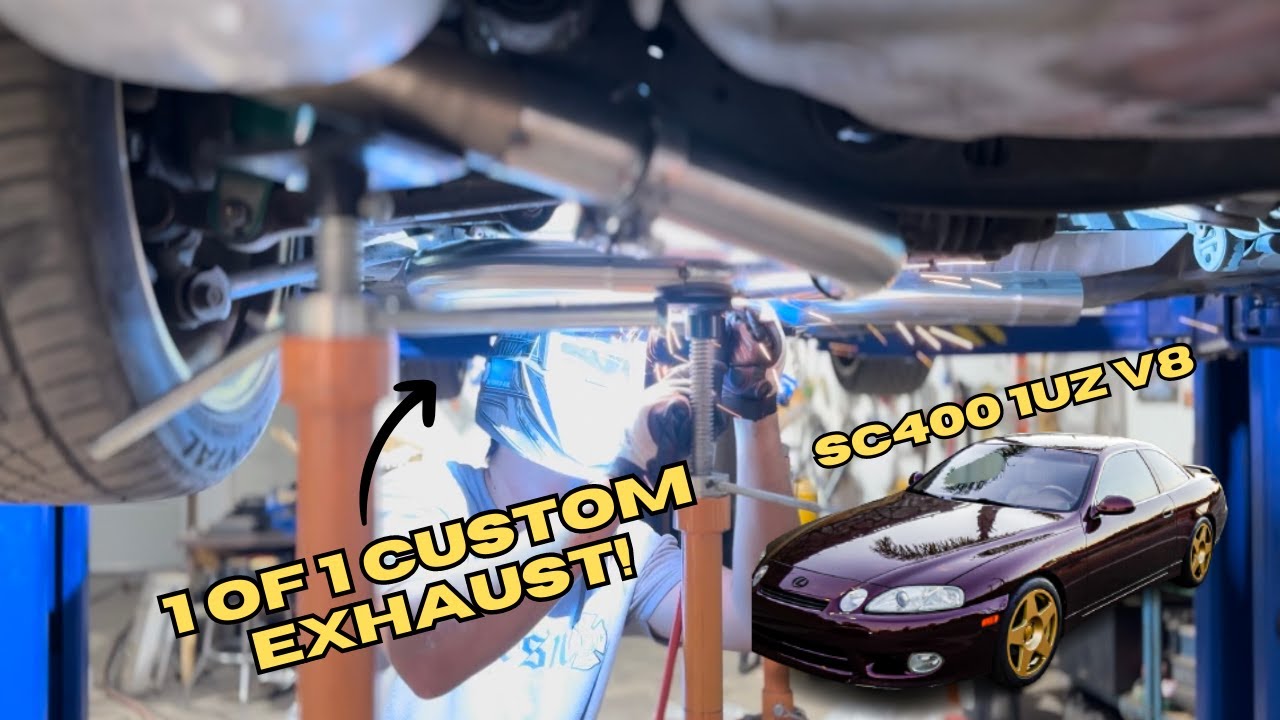 Straight piped Lexus sc400 (sounds insane must watch!)