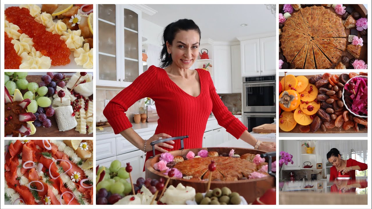 Что Готовлю Как Встречаю Гостей | Рыбная Доска | Закусочная Доска | Гата на Десерт | Эгине Heghineh