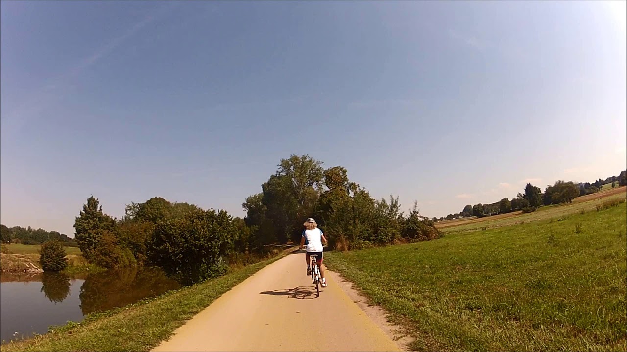GrünGürtel-Radrundweg mit Kamera abgeradelt (Nidda von Eschersheim bis Berkersheim)