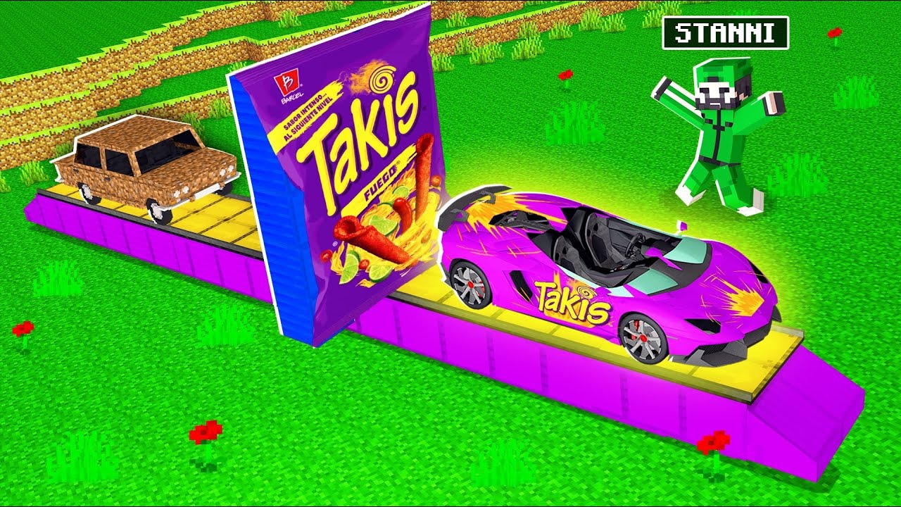 ich BAUE eine TAKIS AUTO FABRIIK in MInecraft!