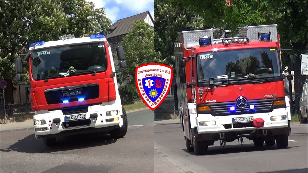 🚨 LF 20 + TLF 16/24 + RW Feuerwehr Naumburg