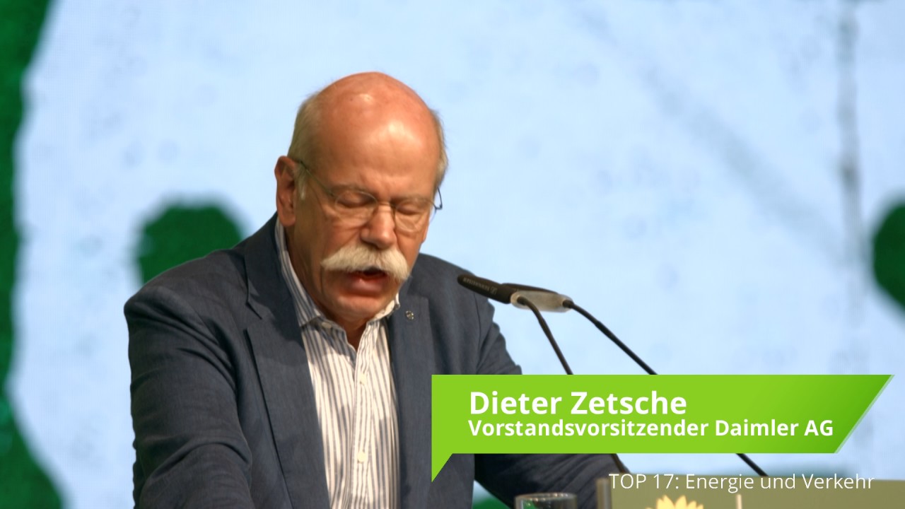 Gastrede Dieter Zetsche und Vorstellung durch Cem Özdemir auf der BDK 2016