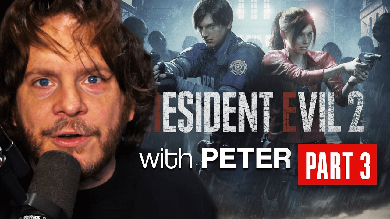 [PART 3] RESIDENT EVIL 2 REMAKE with Peter (@PremierTwo )