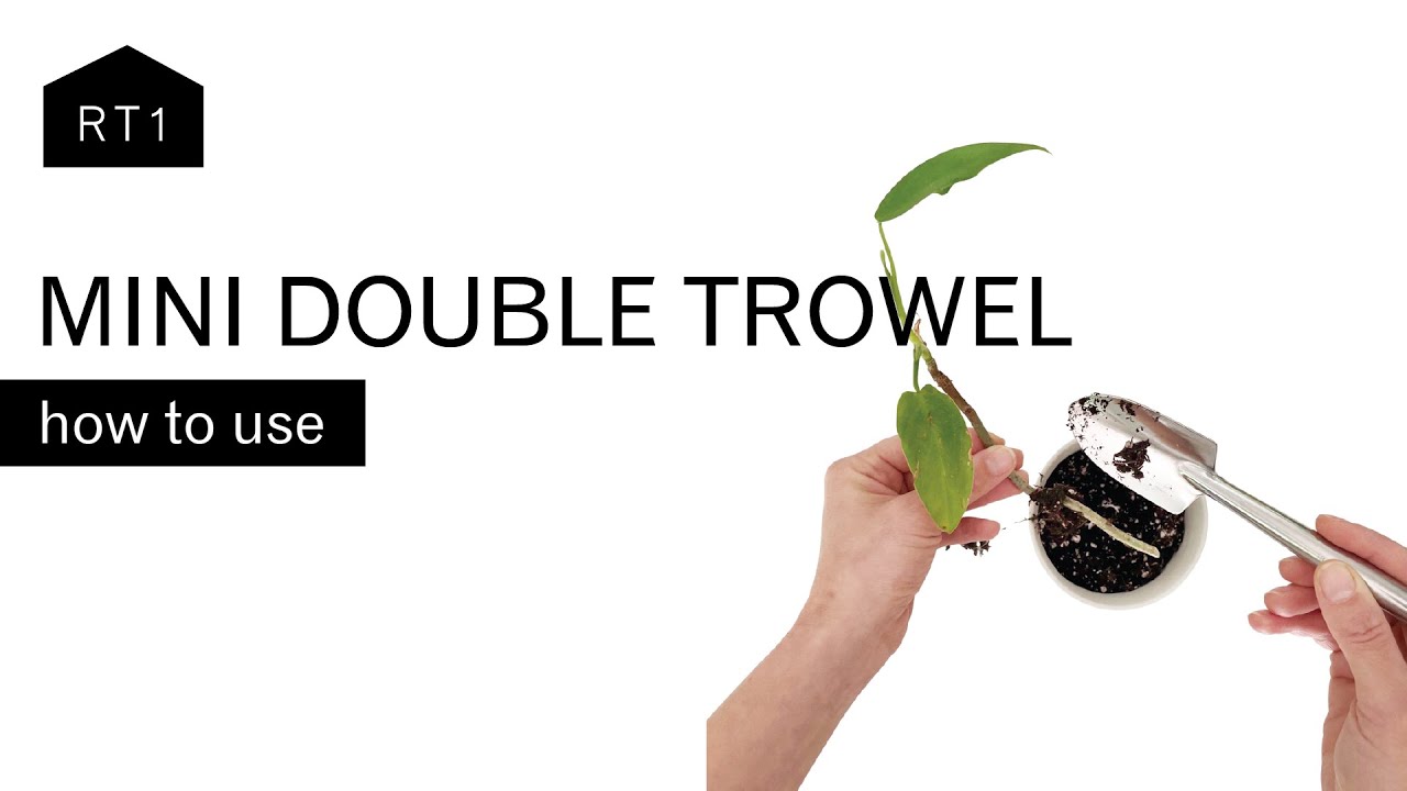 HOW TO USE: MINI DOUBLE TROWEL