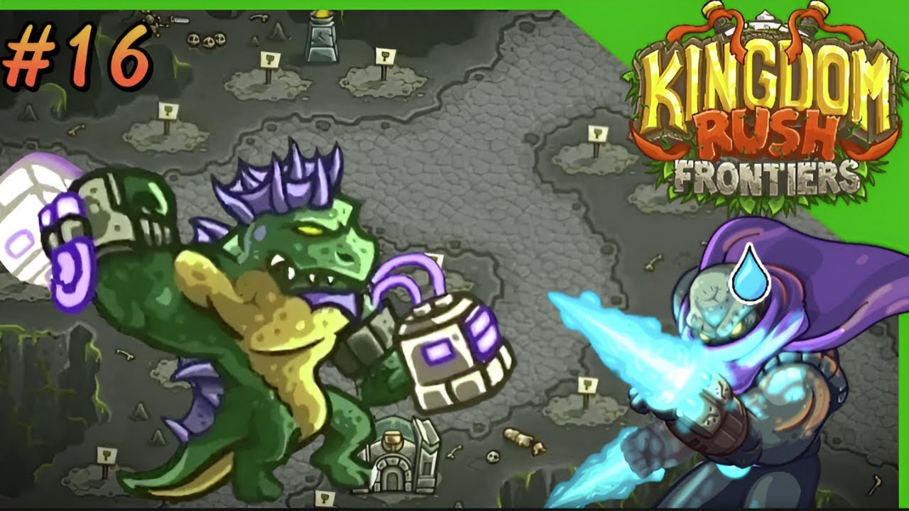 👾 К каждому Шатре придёт свой кризис и имя ему ХИСС 🦎 - Kingdom Rush Frontiers - серия 16