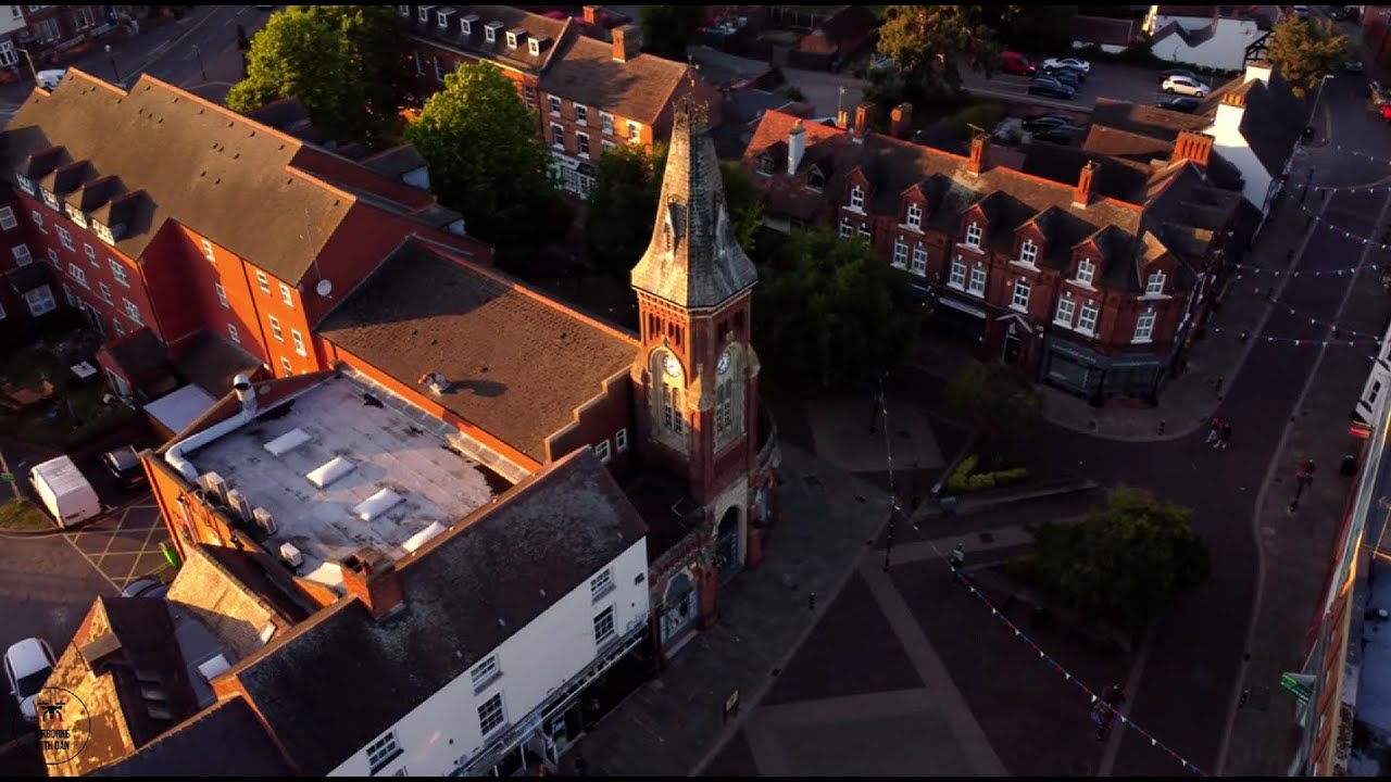 Things to see - Rugeley Staffordshire 2 - 4K Drone Footage