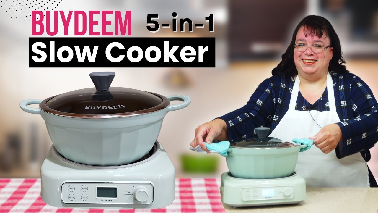 5 Recipes, 1 Pot — Is the Buydeem Slow Cooker a Kitchen Unicorn? 🦄