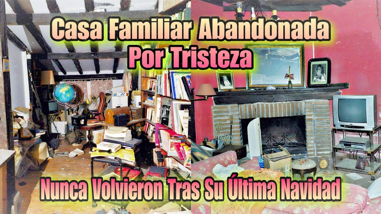 CASA ABANDONADA De Toda Una FAMILIA ADINERADA: La NAVIDAD Fue Su Último Día En El Hogar // AnitaNext