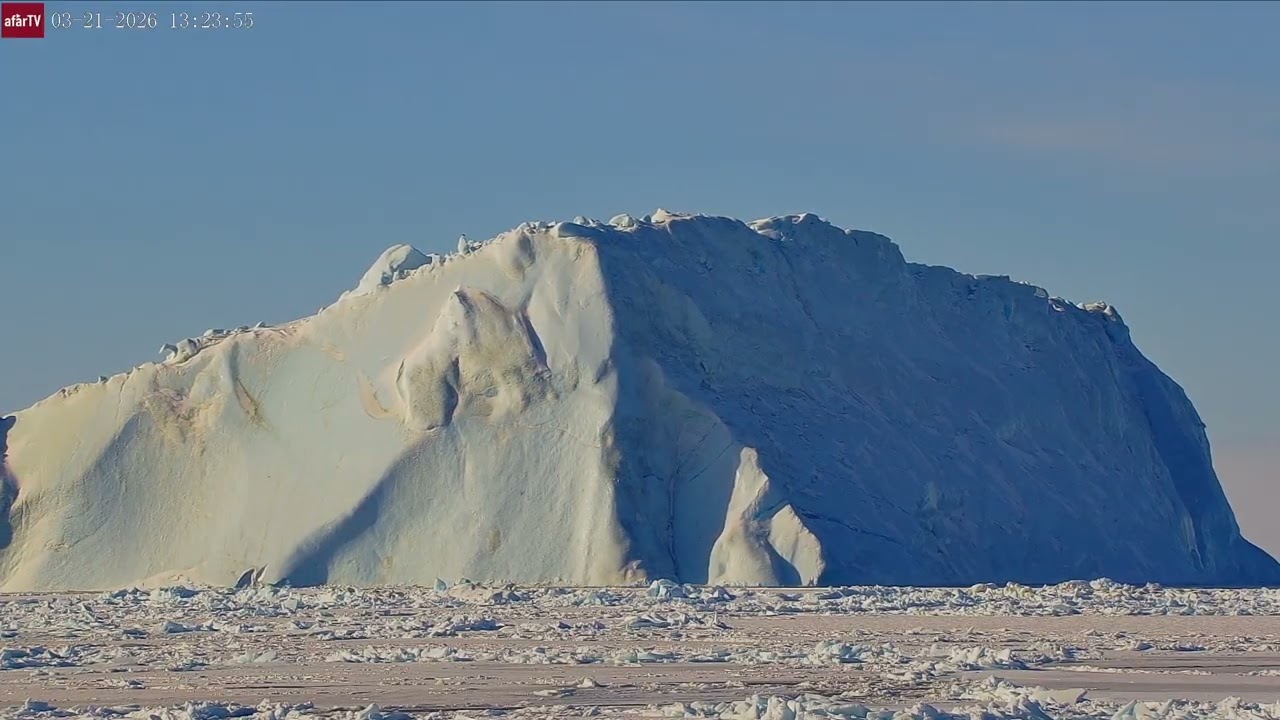 Mar 21, 2026: Colossal Iceberg Spotted in Greenland