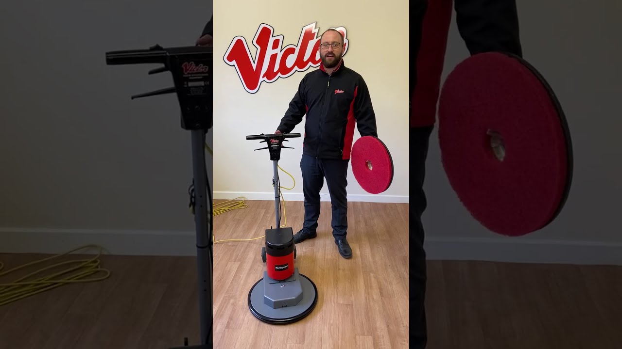 Victor Multispeed - Dual Speed Rotary Floorcare Machine - Demonstration Video