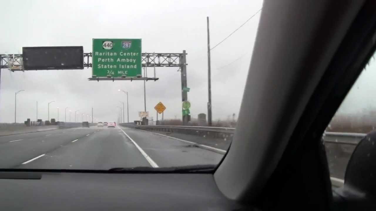 Crossing the Thomas Alva Edison Memorial Bridge