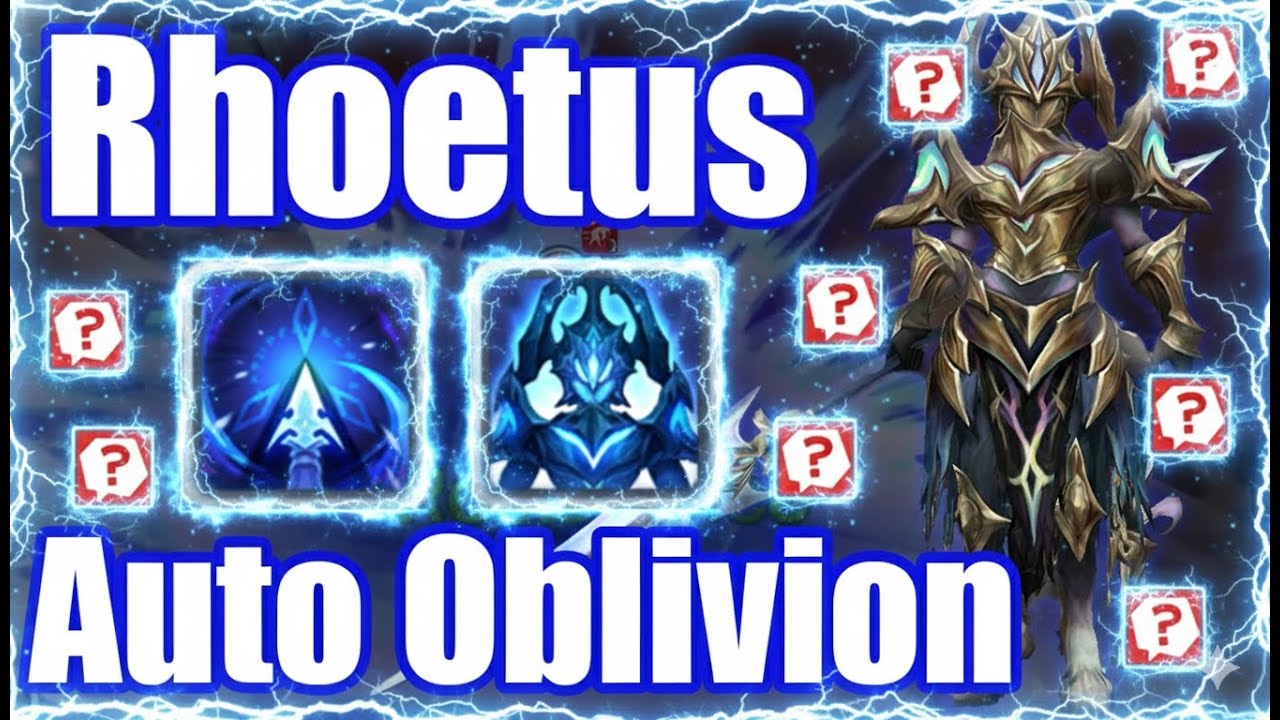 Auto Oblivion!? Rhoetus is just like Xing Zhe😏😏😏【Summoners War RTA】