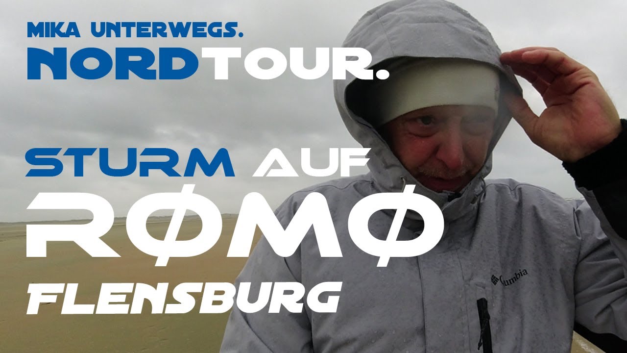 [F5] Mika Unterwegs/NORDTOUR/RØMØ/STURM/Römö/Dänemark/Flensburg/Heimfahrt/MINI Camper/Autostrand