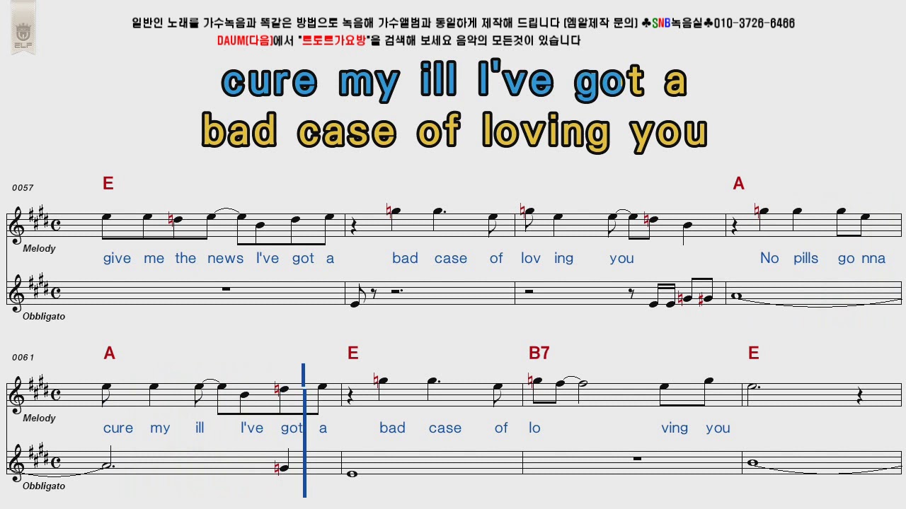 Robert Palmer   Bad Case Of Loving You POP Song Score Karaoke