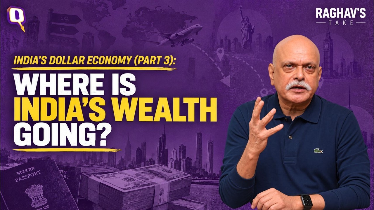 India&rsquo;s Dollar Economy (Part 3)&mdash;Rs 50 Lakh Cr 'Flee' with Dollar-Millionaires! | The Quint