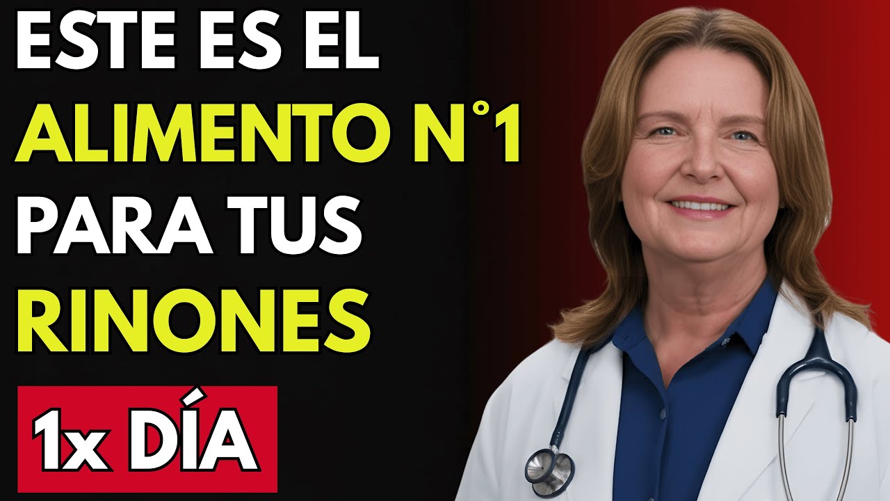 ALIMENTO #1 que SALVA tus RIÑONES (CÓMO tomarlo BIEN) | Dra. Rosa Méndez