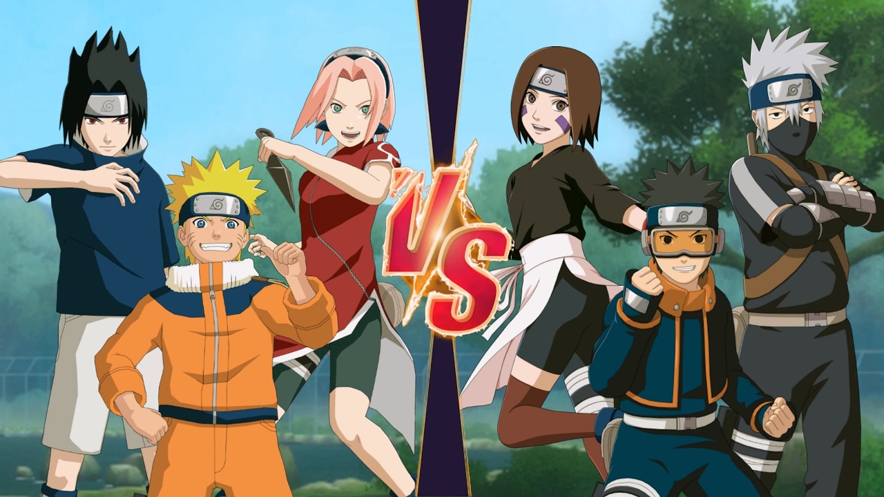 Команда Наруто против команды Обито. Командная битва из трёх человек NARUTO X BORUTO Ultimate Nin...