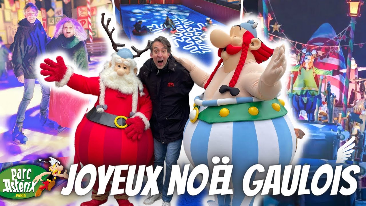 1er NOËL GAULOIS AU PARC ASTÉRIX: DES SUPERS SURPRISES !