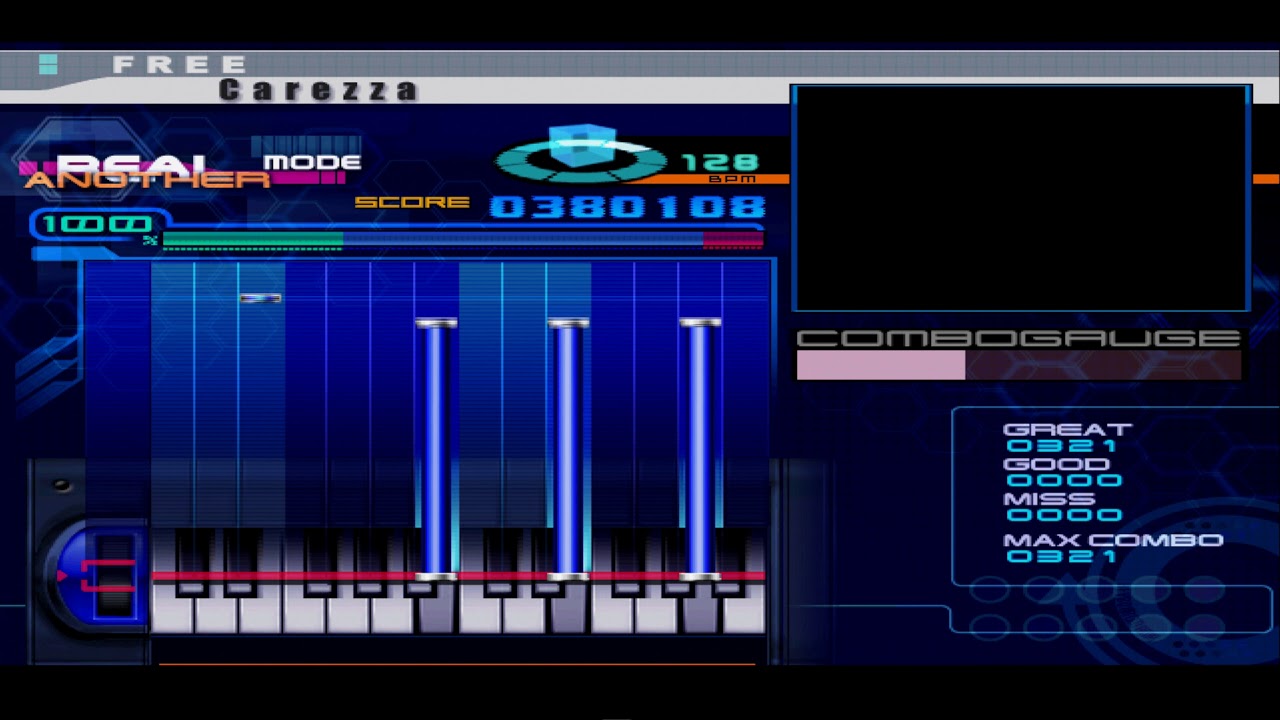 PS2 Keyboardmania II Carezza SP Another AutoPlay in 1080i & 60fps