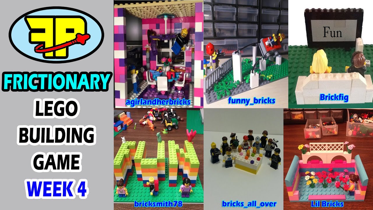 Frictionary Episode #4 fan submitted Lego creation game anyone can play