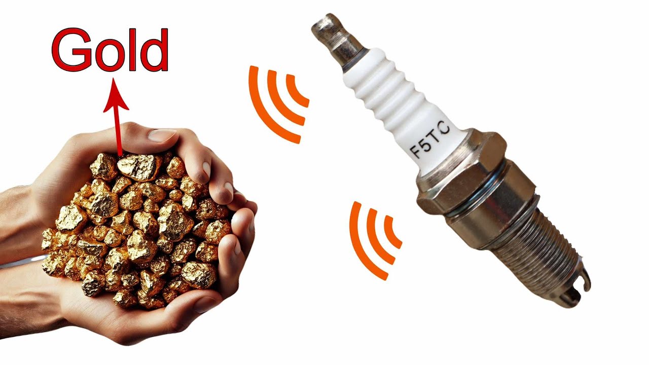 Spark Plug Turned into a Long-Range Gold & Treasure Detector