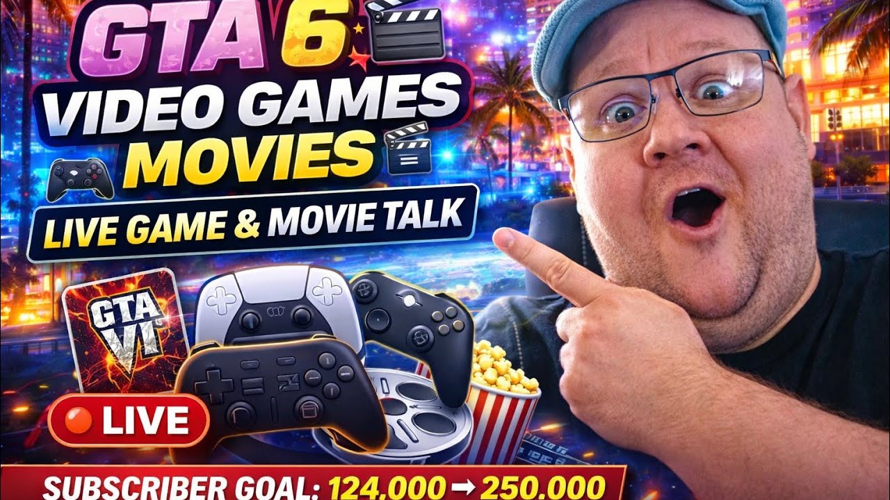 GTA 6 🔥 Resident Evil 👀 Biggest Games + Movie Night 🎮🎬 LIVE!