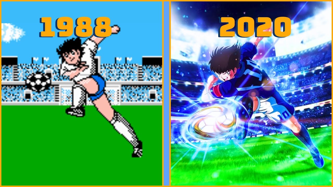 Evolution of Captain Tsubasa Games | 1988 - 2020