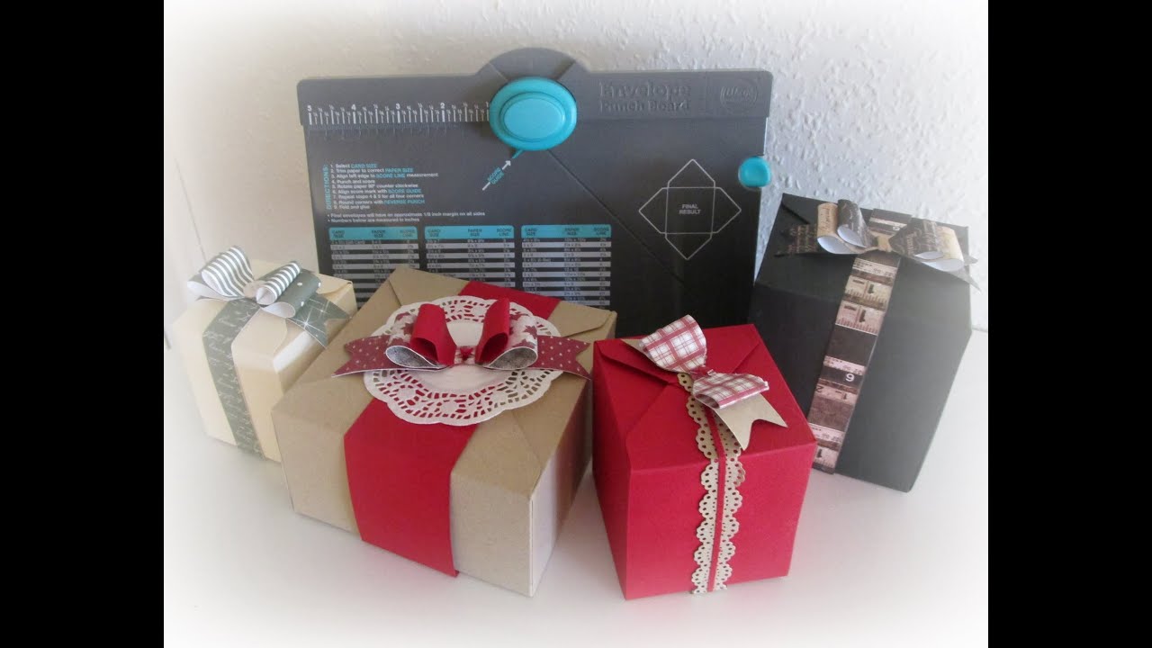 Tutorial - Boxar med Envelope Punch Board, EPB