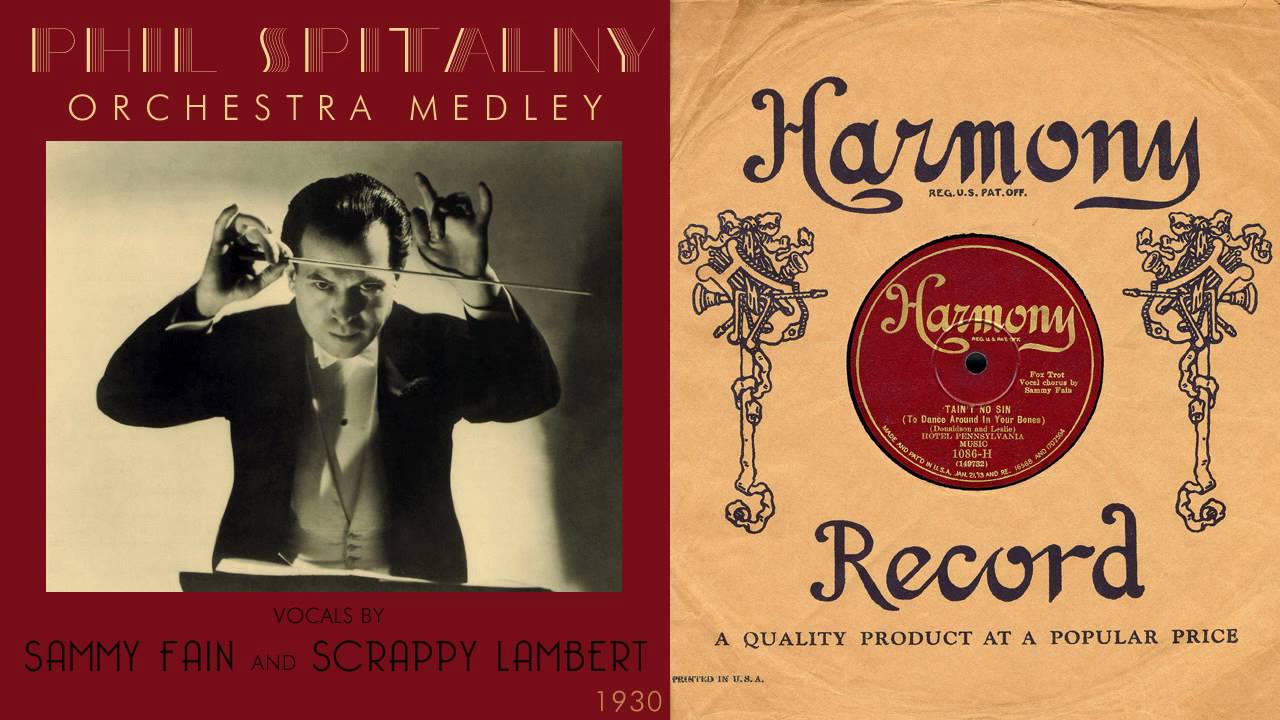 1930, Tain't No Sin, Sweepin' the Clouds Away, Nobody's Sweetheart, Phil Spitalny Orch, HD 78rpm