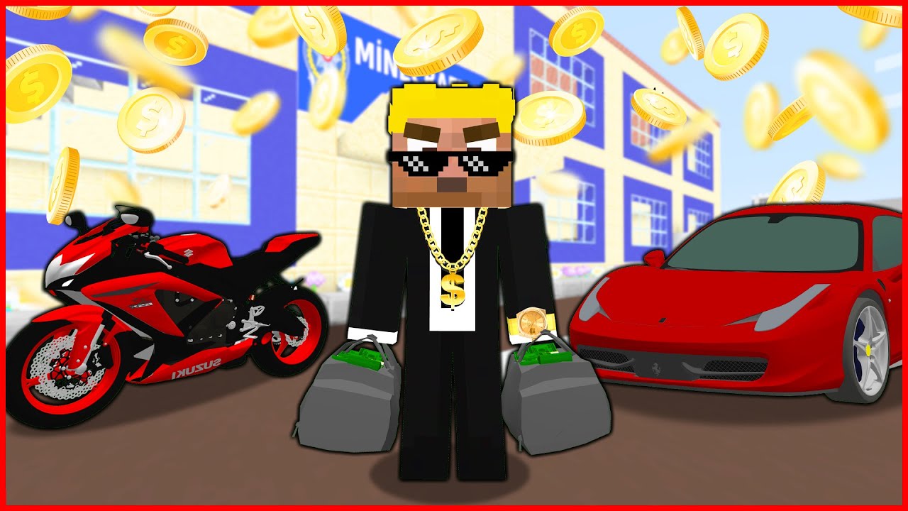 MAFYA EFEKAN ÇOK ZENGİN OLDU! 🤑 - Minecraft ZENGİN FAKİR HAYATI
