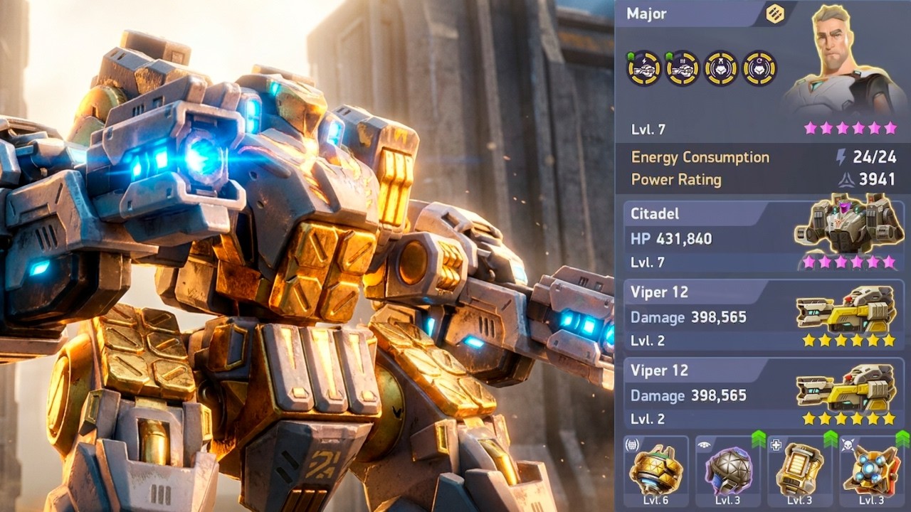 Citadel Viper Is a Slow Painful Death | Mech Arena