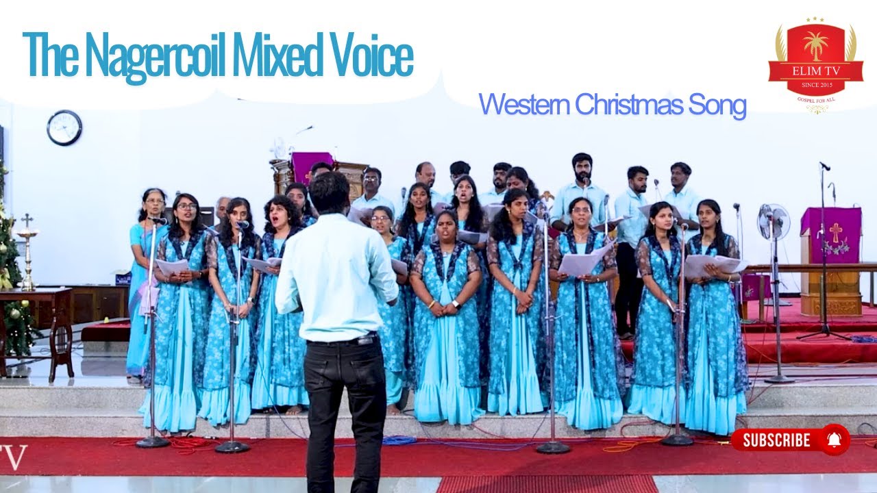The Nagercoil Mixed Voice | Western Christmas Song | CSI Home Church Neyyoor