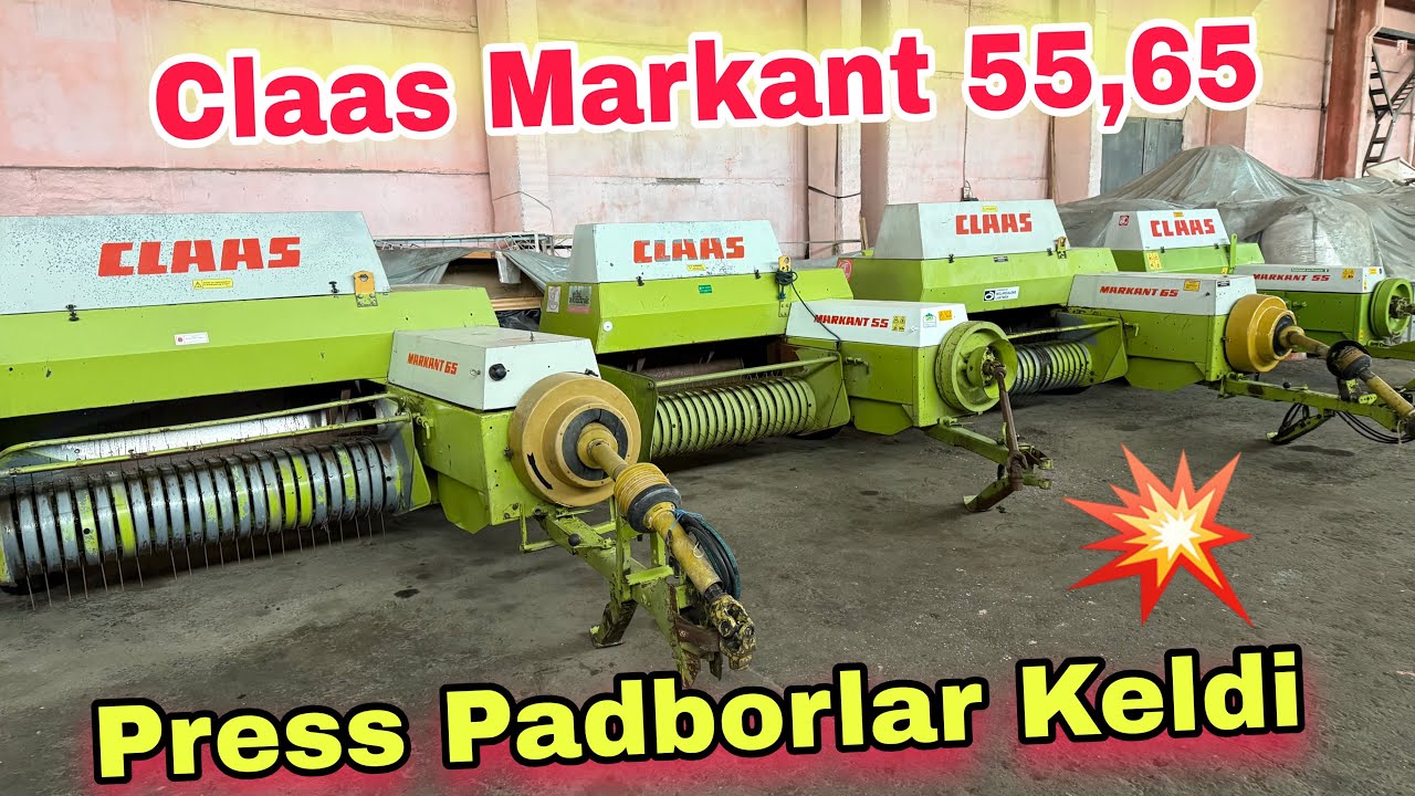 Press padborshik tanlashda adashmang! To’liq Obzor Uzbekistan | Claas markant 55-65 narxlari