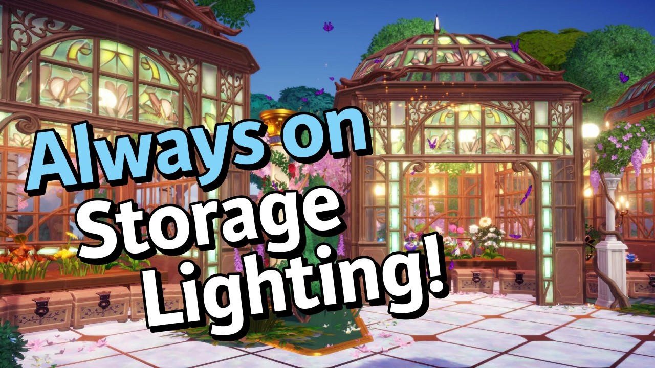 Garden Gazebo Floating Island Storage  |  Speed Build & Tour  |  Disney Dreamlight Valley