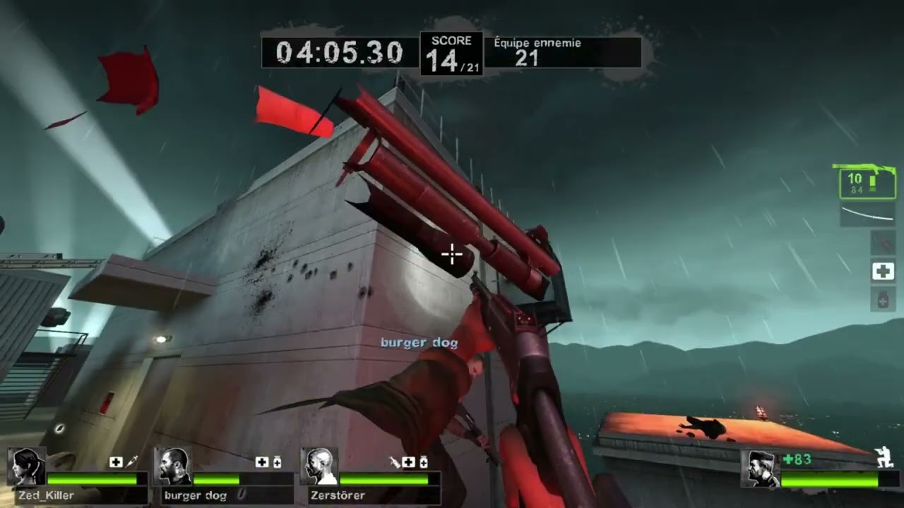 Left 4 Dead 2: Full Gameplay No Mercy (Roof) all Collecting # 33