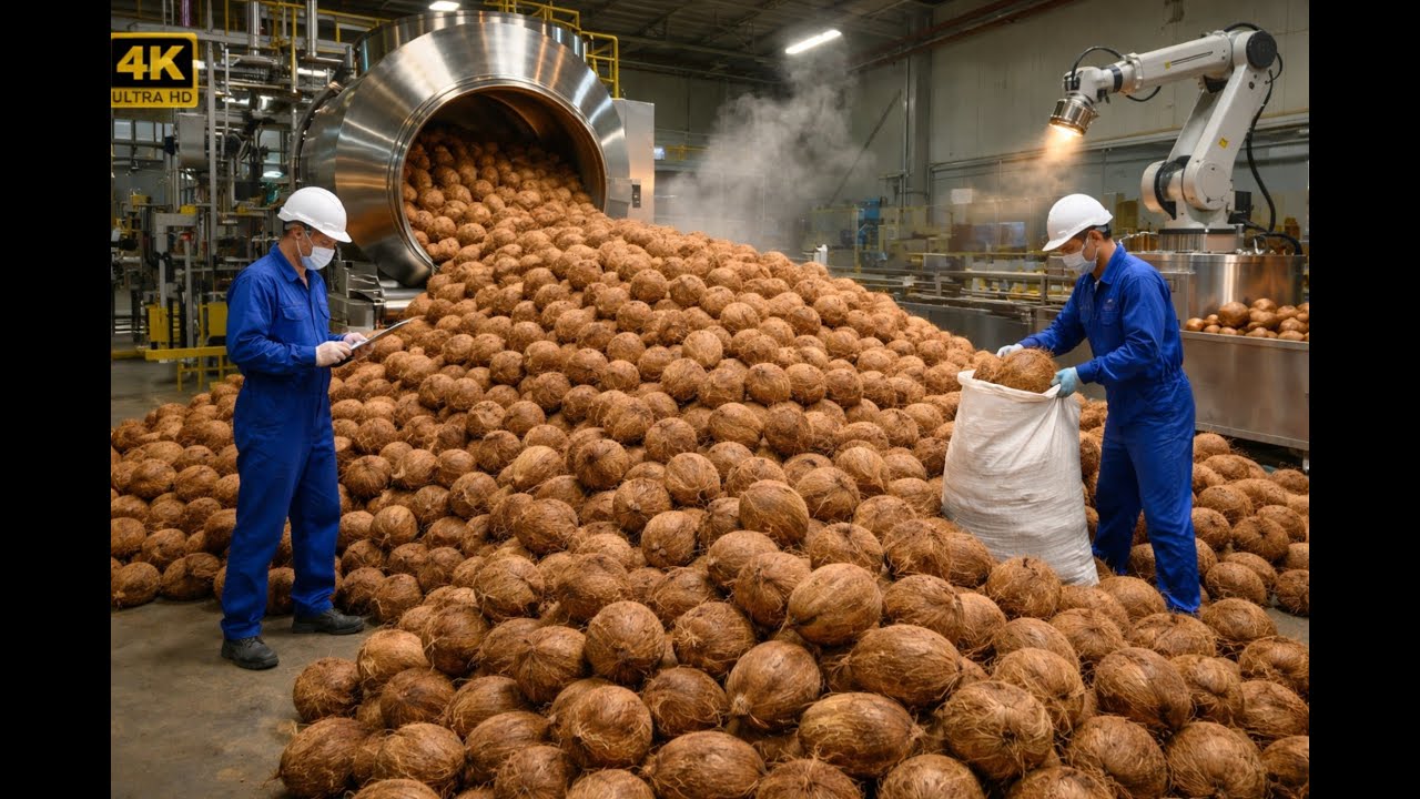 Inside The Largest Philippine Coconut Oil Factory You've Never Seen