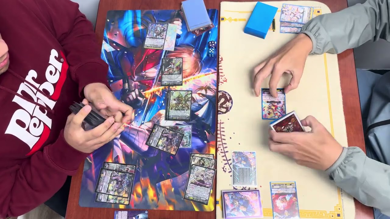 Steam Maiden Vs Harri Cardfight Vanguard Premium Format
