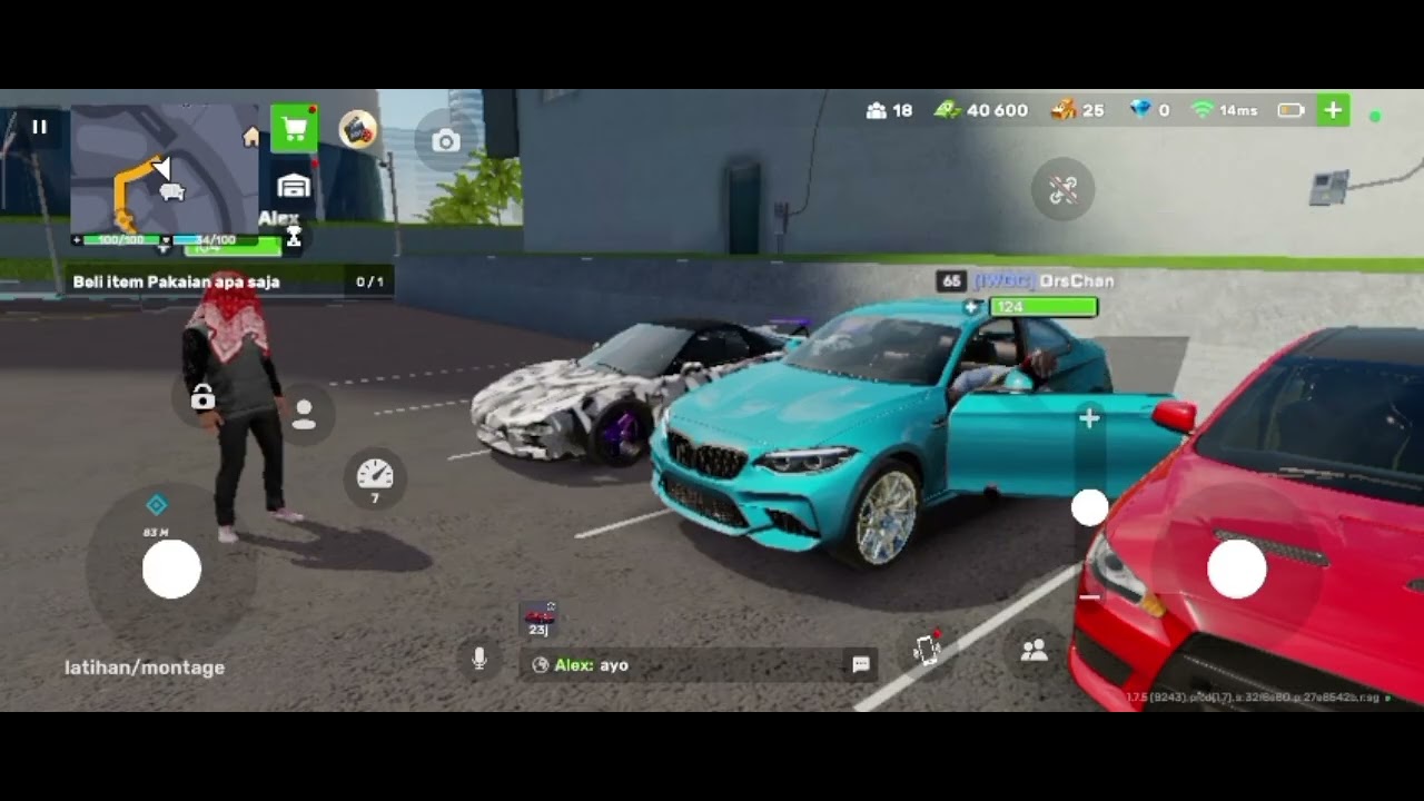 Balapan Mobil antara Geng sendiri  BMW ORIGINAL VS NINJA KASTEM